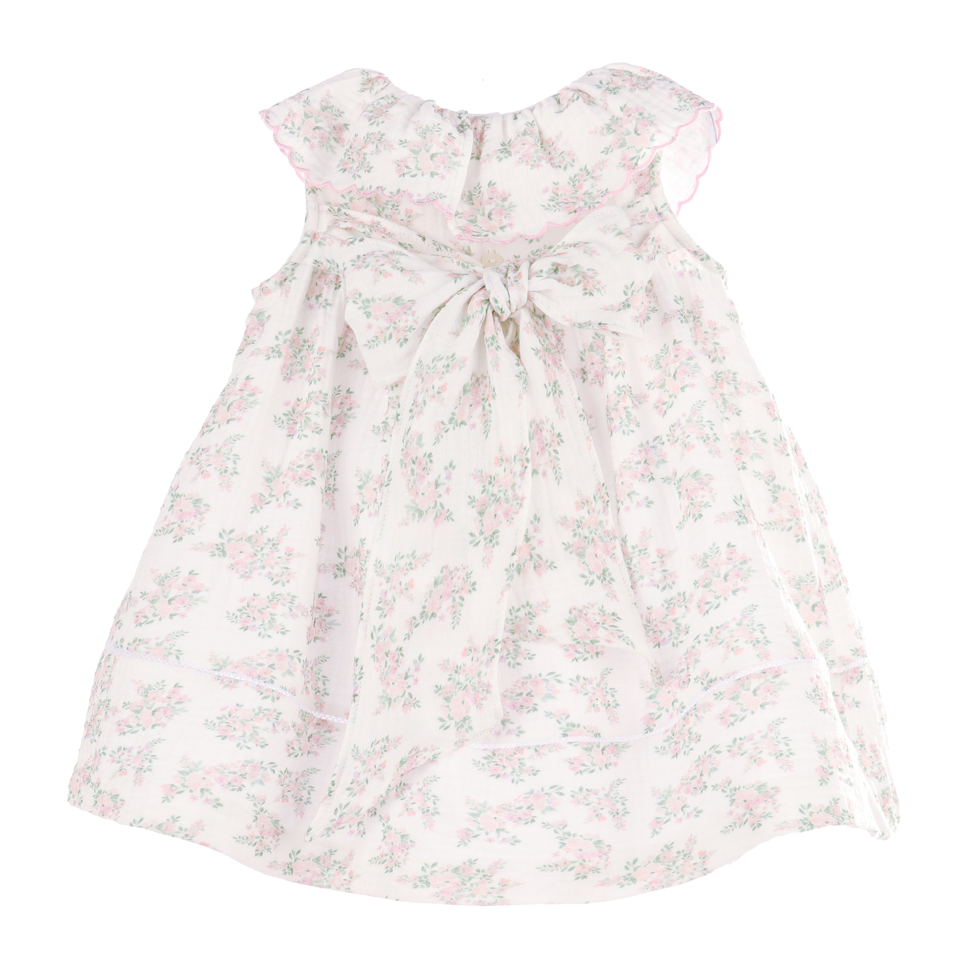 Sophie & Lucas Floral Bluffs Ruffle Dress, Pink