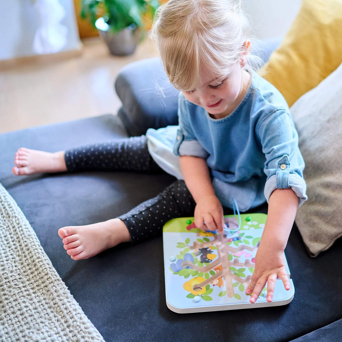 Haba Orchard Maze Magnetic Sorting Game