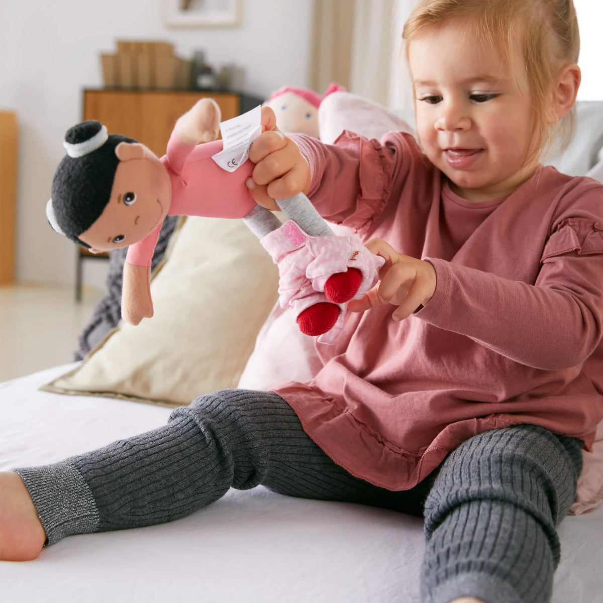 Haba Snug Up Doll Rumbi