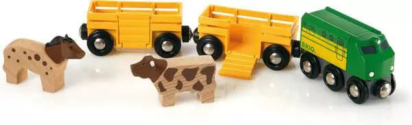 Brio Farm Train Set