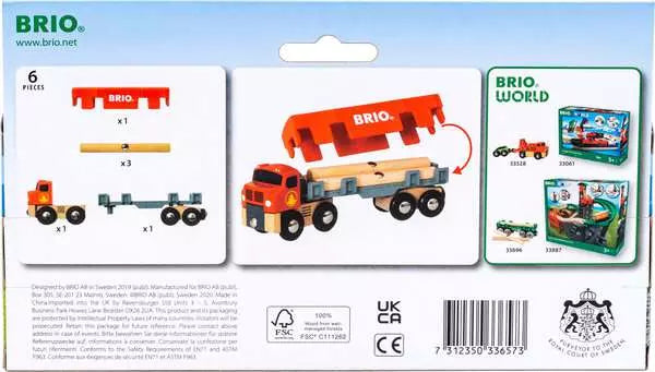 Brio Lumber Truck
