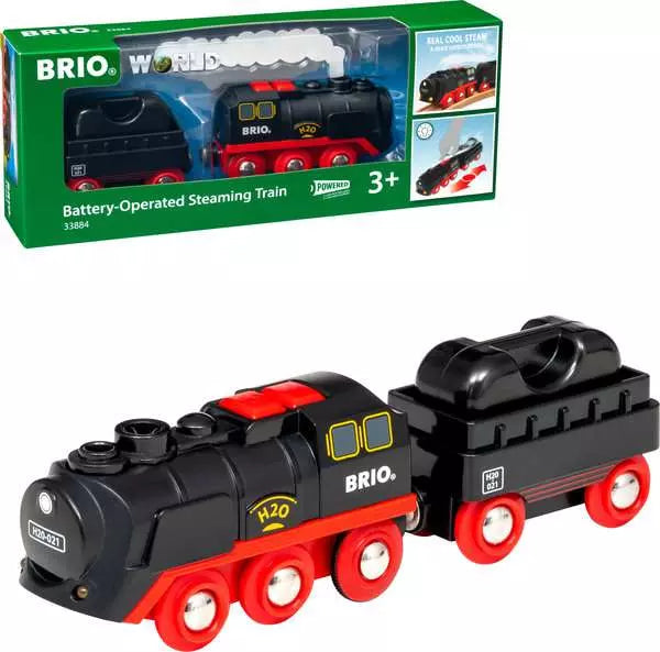 Brio Battery-Operated Steam Train