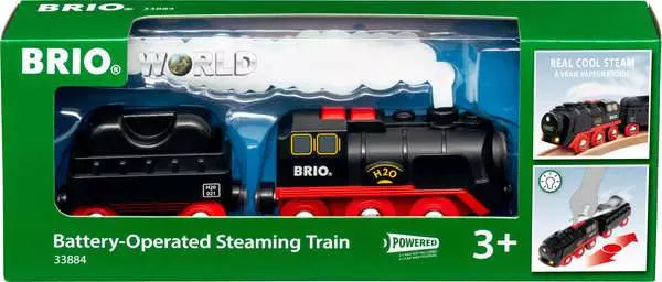 Brio Battery-Operated Steam Train