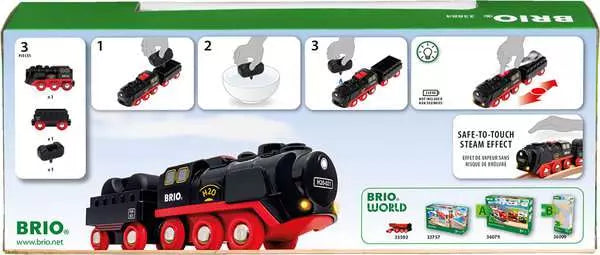 Brio Battery-Operated Steam Train