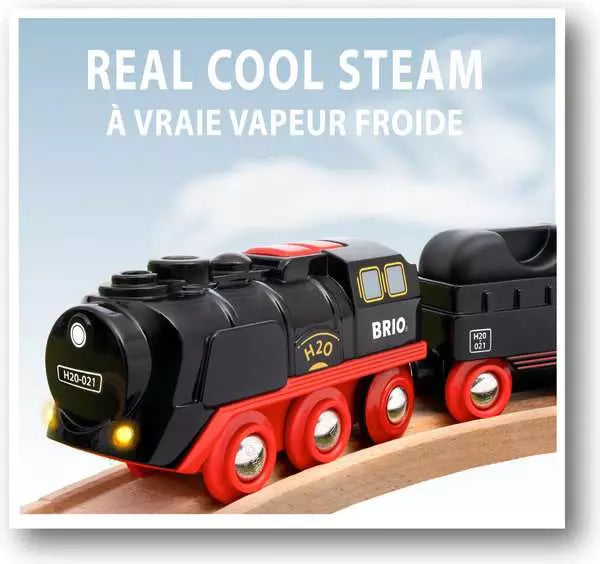 Brio Battery-Operated Steam Train