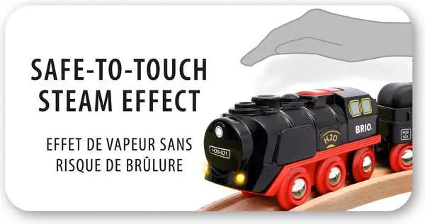 Brio Battery-Operated Steam Train