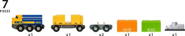 Brio Three-Wagon Cargo Train