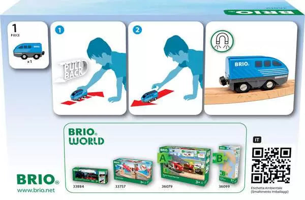 Brio Pull Back Train