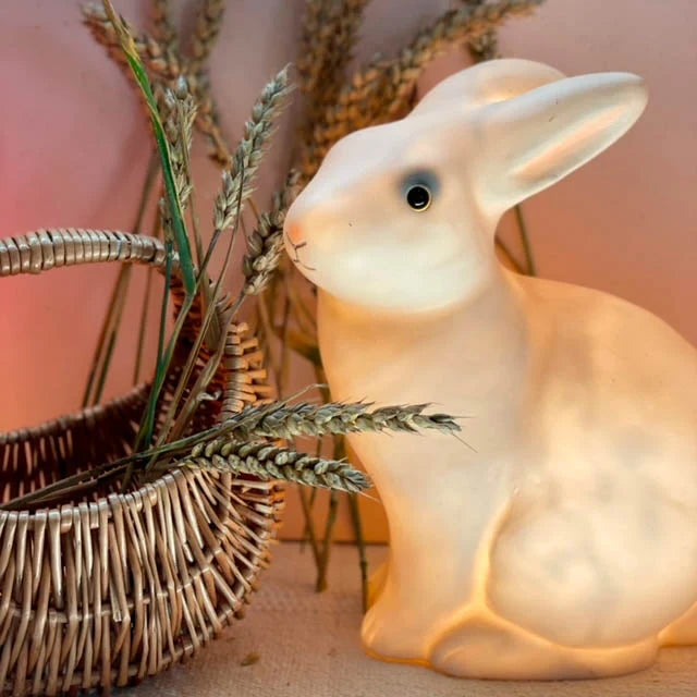 Egmont Lamp - White Rabbit with Plug