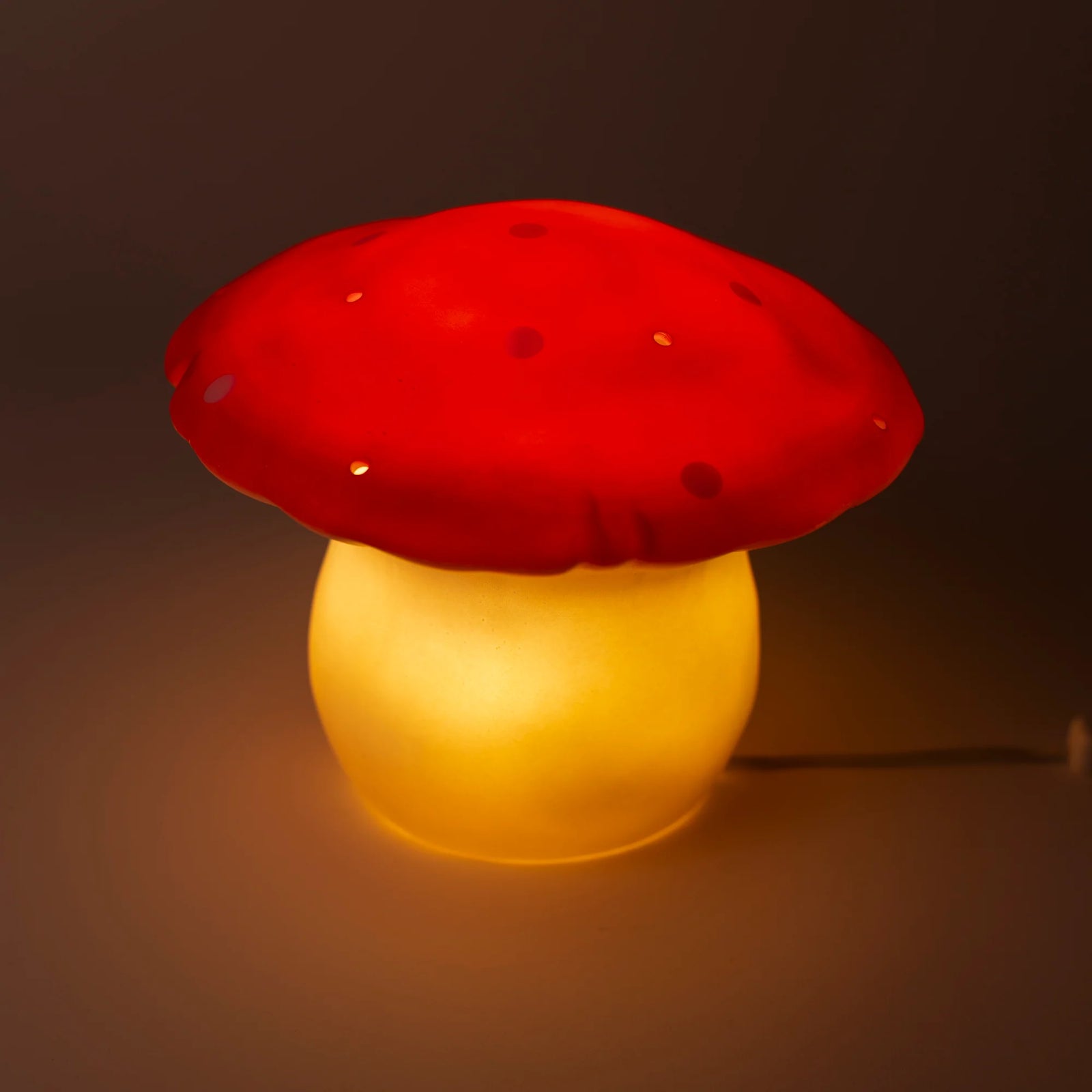 Egmont Lamp Mushroom with Plug, Medium