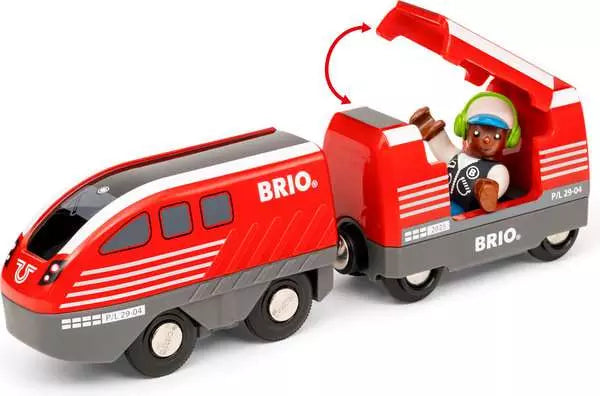 Brio Pull Back Train Set
