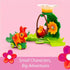 Brio Flora Zinnia & Peach