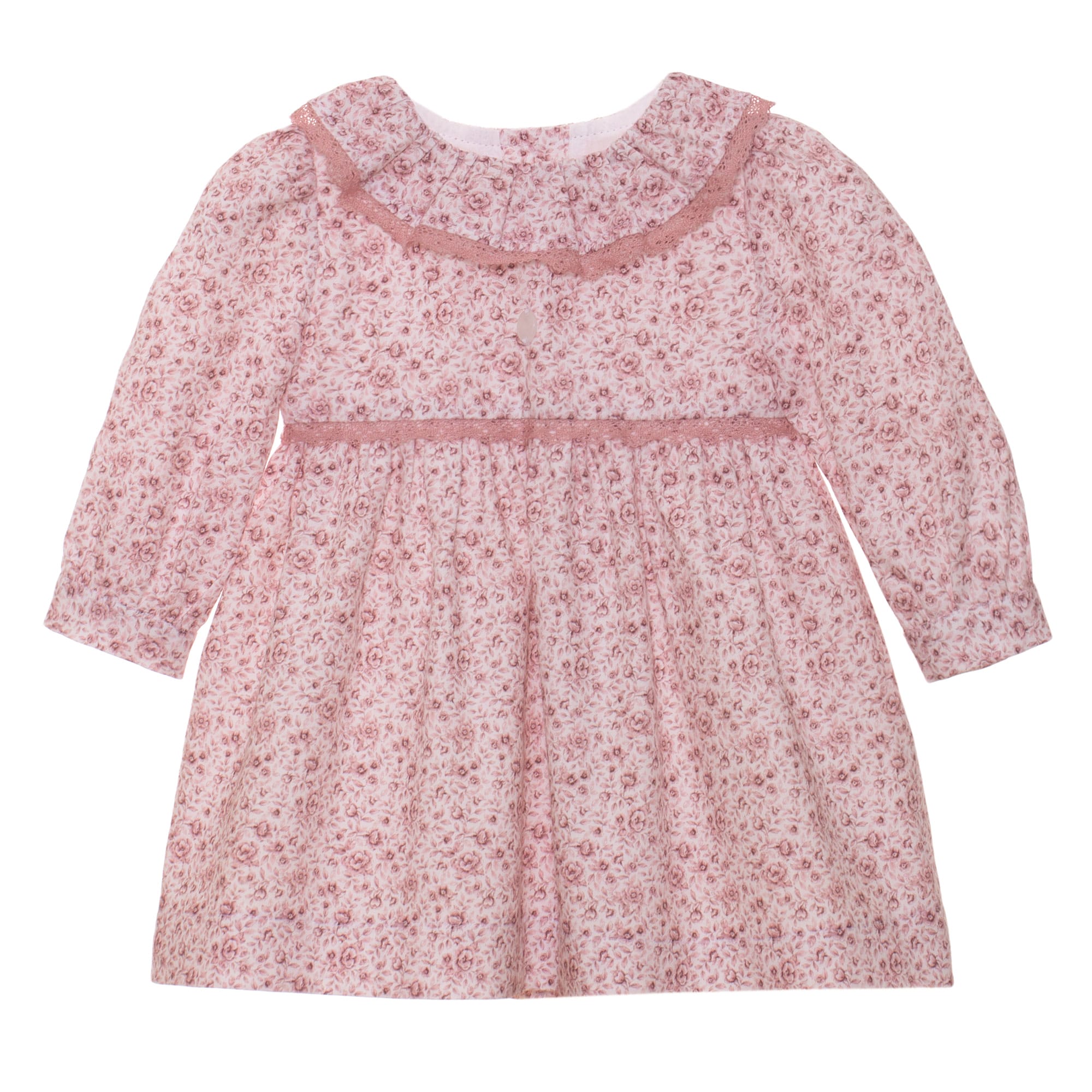 Baby Girl Dress, Woven, Little Roses