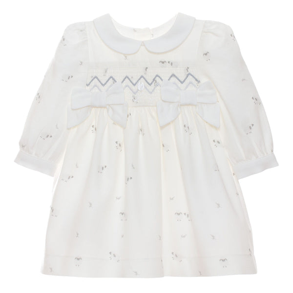 Baby Girl Dress, Woven, Baby Sheep