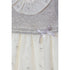 Baby Girl Dress, Tricot, Melange Grey