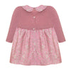 Pink Knit and Micro-Corduroy Dress, Liberty