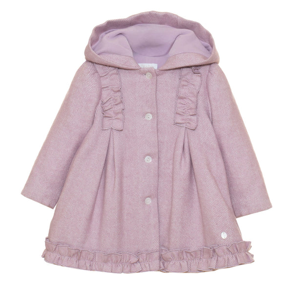 Lilac Hooded Coat