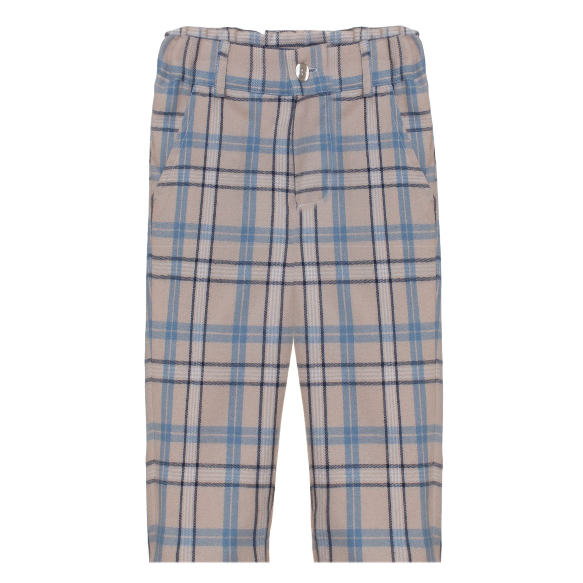 Beige Flannel Pants