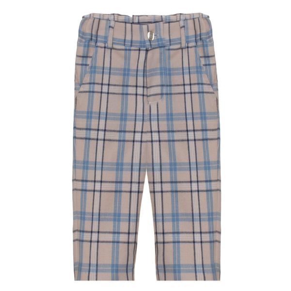 Beige Flannel Pants