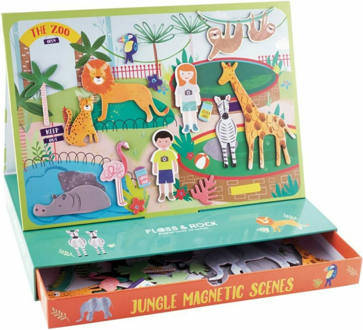 Magnetic Play Scene, Jungle