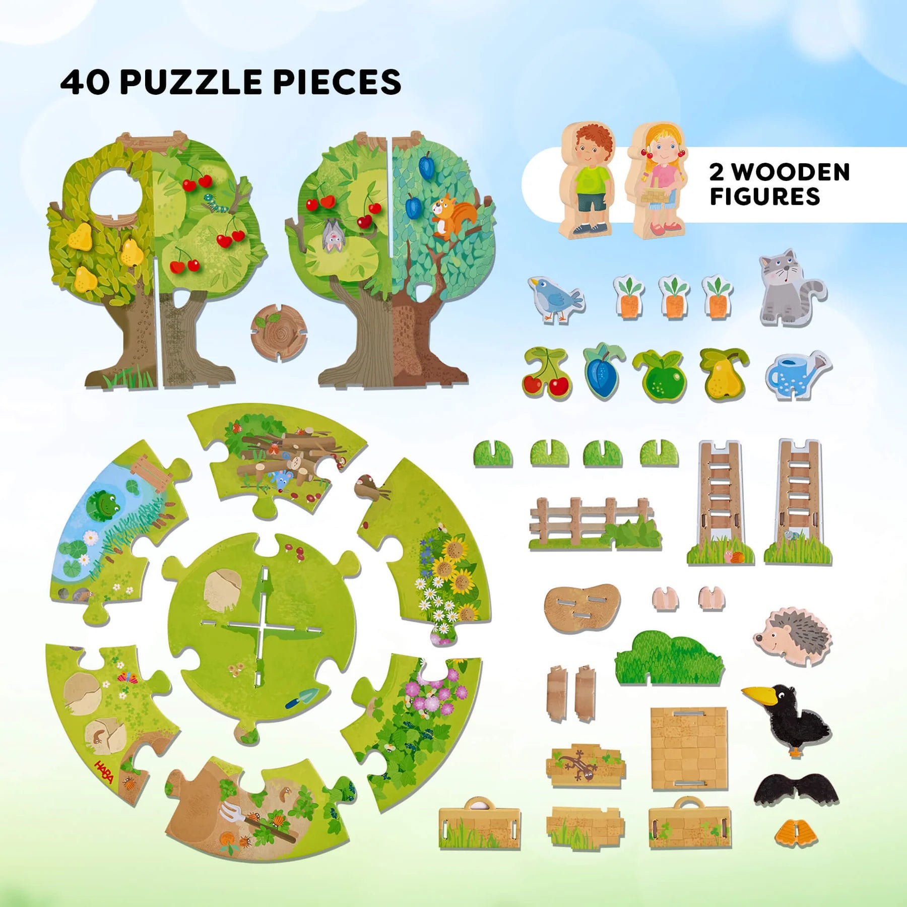 Haba 3D Puzzle Play World - Orchard