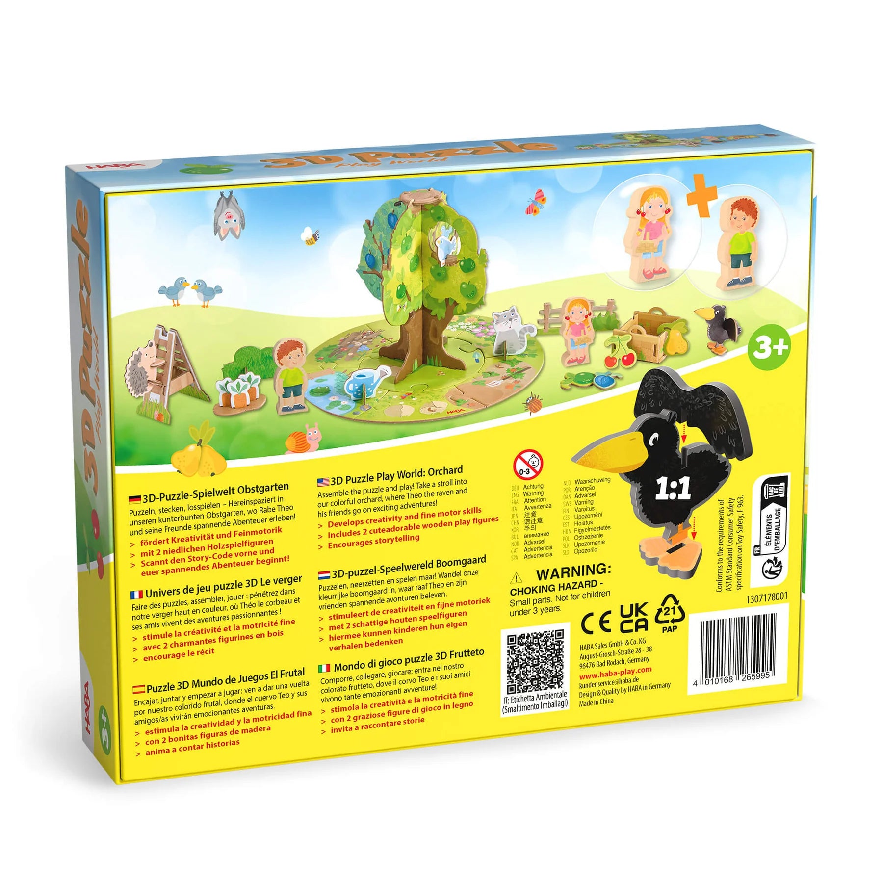 Haba 3D Puzzle Play World - Orchard