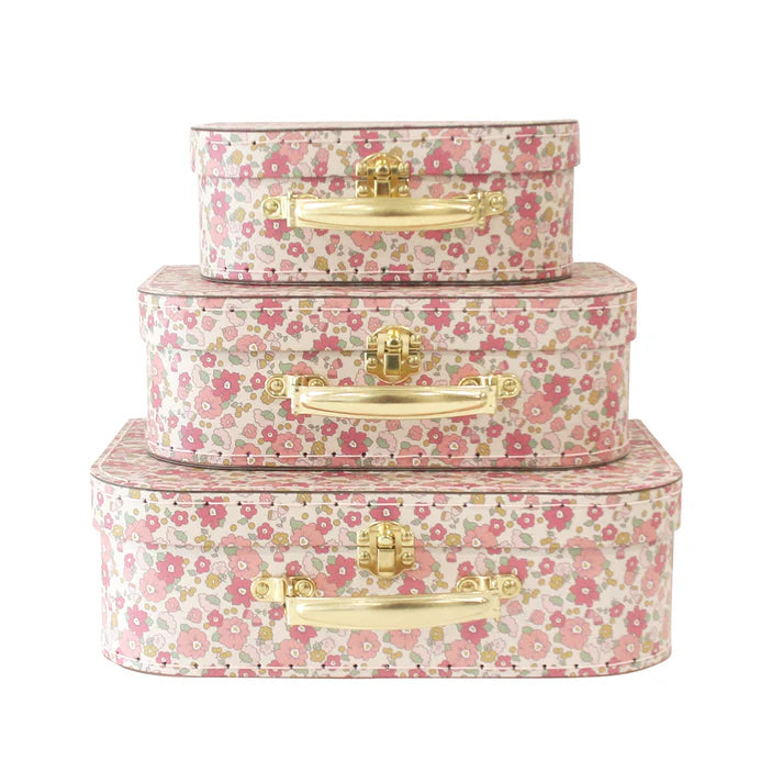 3PC Carry Case Set - Rose Garden