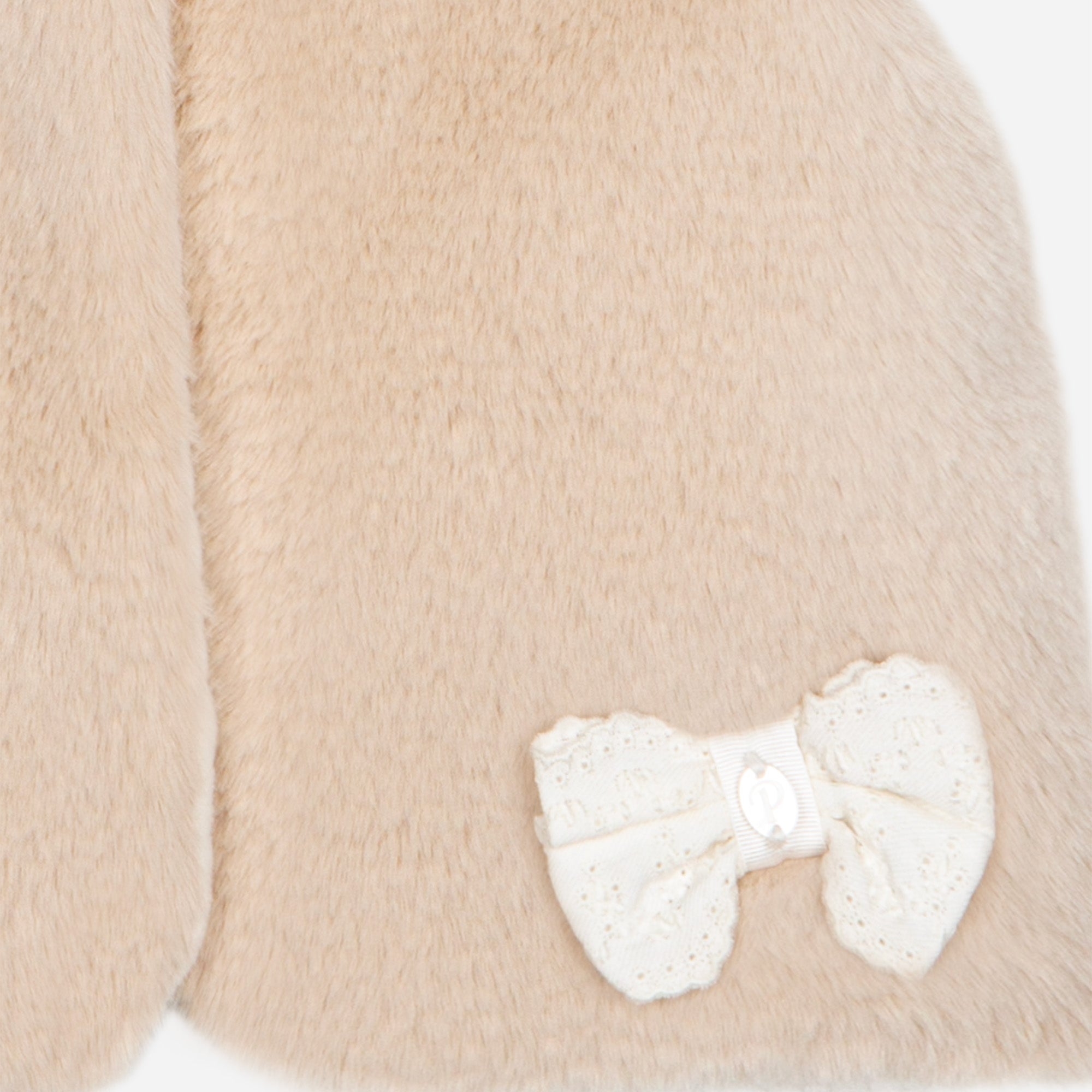 Baby Vest, Woven, Beige