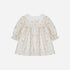 Baby Dress, Woven, Beige Floral