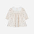Baby Dress, Woven, Beige Floral