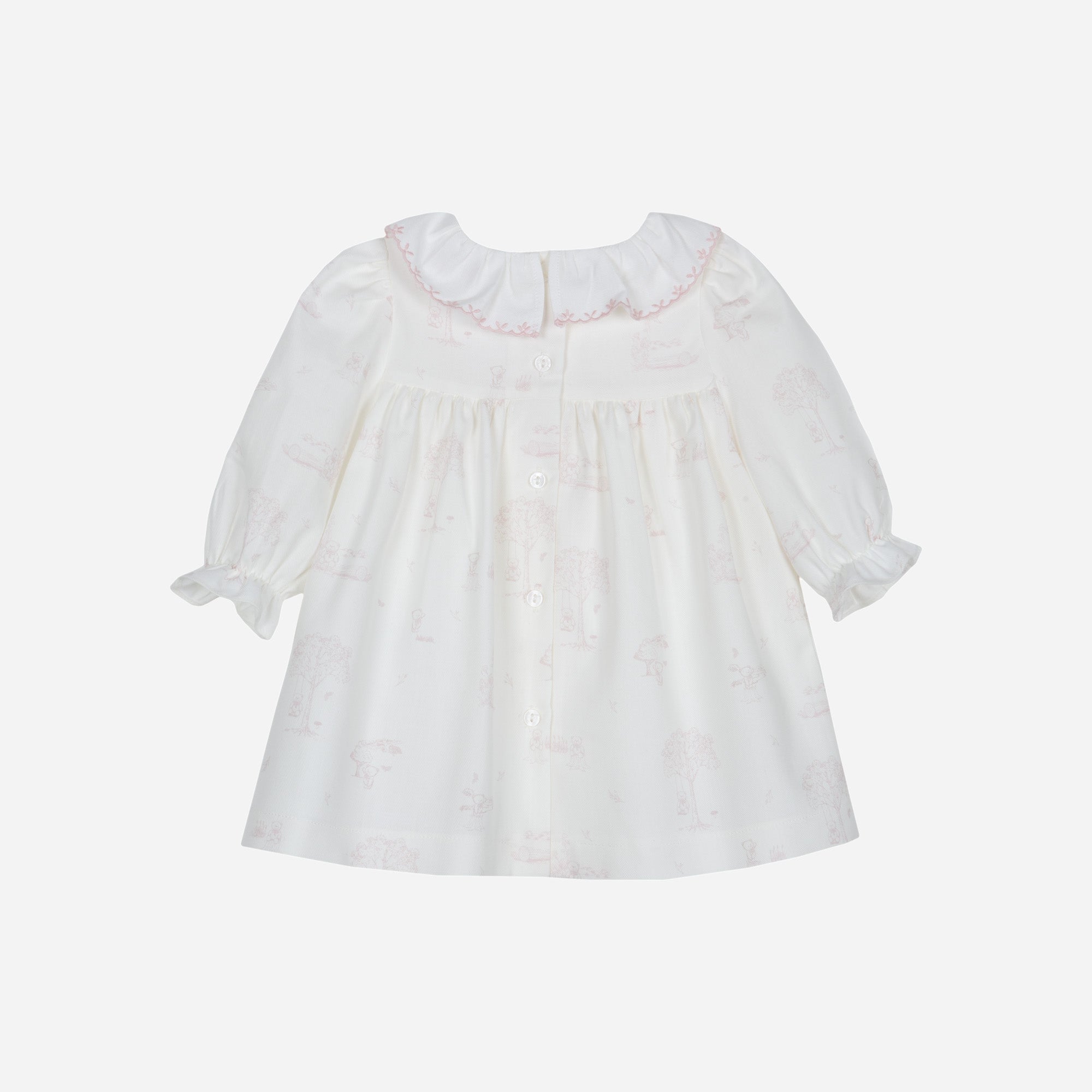 Baby Dress, Woven, Sweet Toile De Jouy