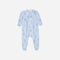 Babygrow Knit, Toile De Jouy, Blue