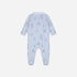 Babygrow Knit, Toile De Jouy, Blue