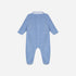 Babygrow Knit, Melange Blue