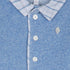 Babygrow Knit, Melange Blue