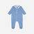Babygrow Knit, Melange Blue