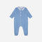 Babygrow Knit, Melange Blue