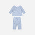 Baby Set, Knit, Bue Toile De Jouy