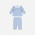 Baby Set, Knit, Bue Toile De Jouy