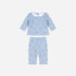 Baby Set, Knit, Bue Toile De Jouy