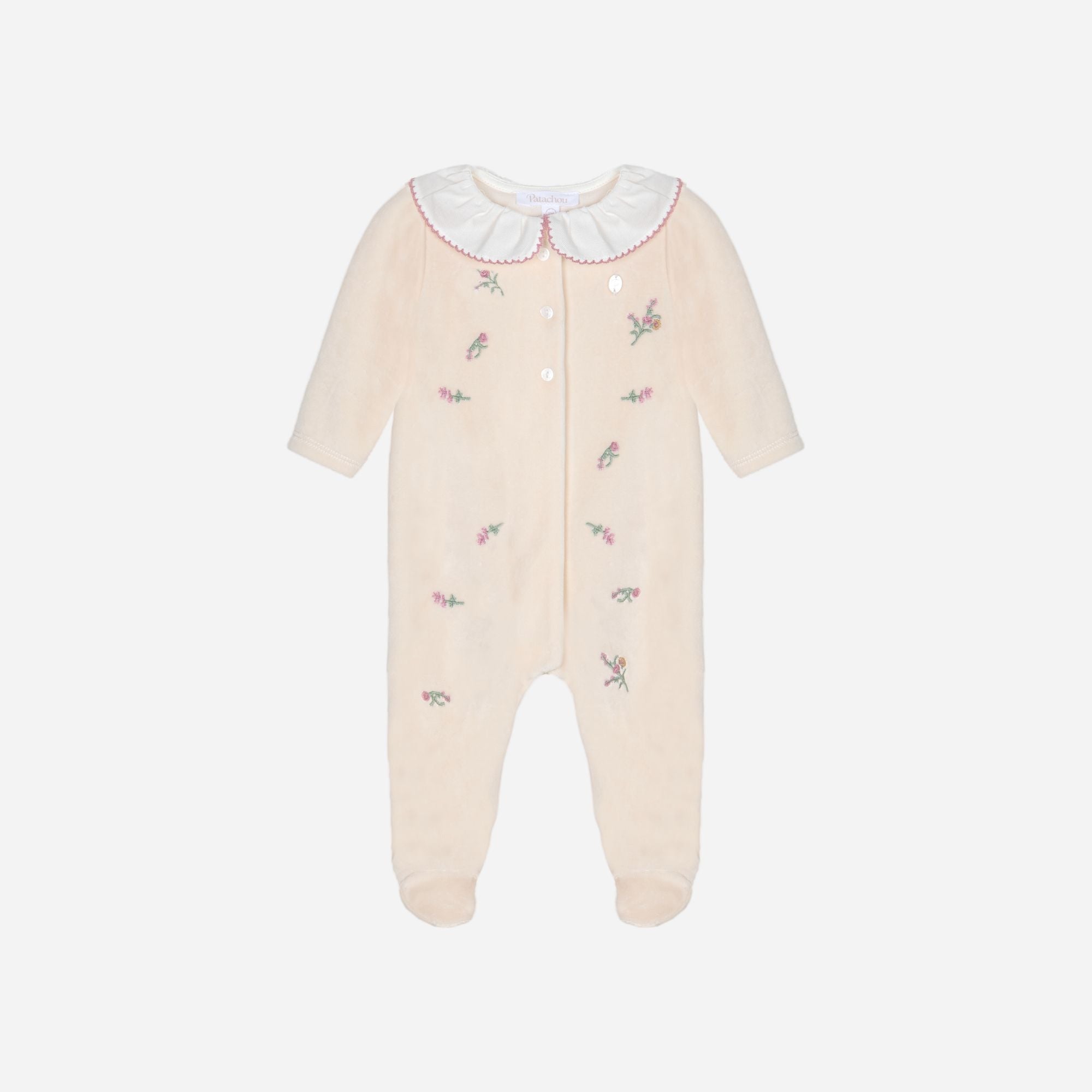 Baby Babygrow Knit, Sweet Pink