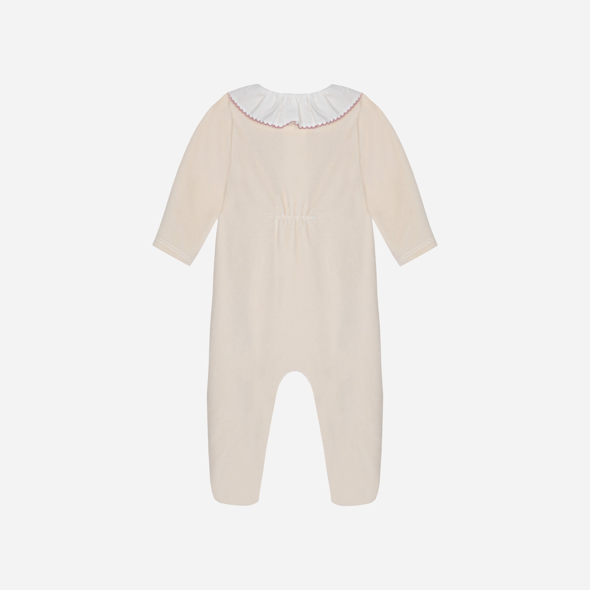 Baby Babygrow Knit, Sweet Pink