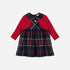 Baby Dress with Cashmere, Balmoral Tartan