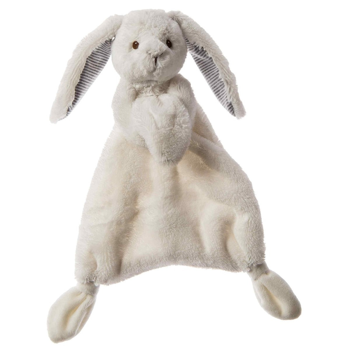 Silky Bunny Lovey - White