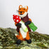 Wild Woolies Handmade Ornament - Foraging Fox
