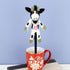 Wild Woolies Handmade Finger Puppet Wild Woolie Cow