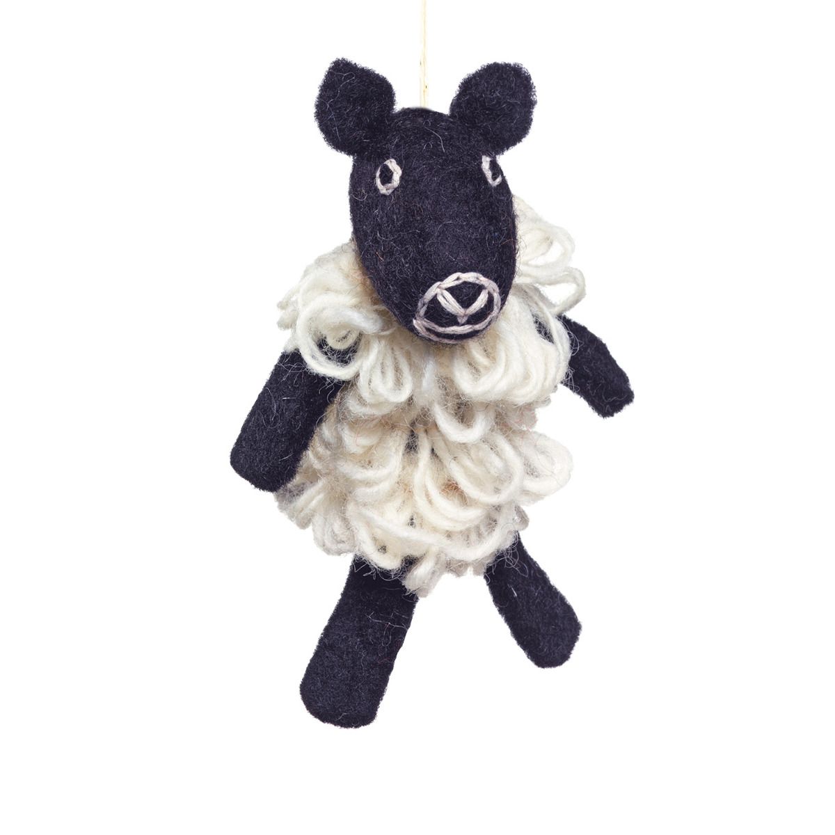 Wild Woolies Handmade Finger Puppet Wild Woolie Sheep