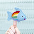 Wild Woolies Handmade Finger Puppet Wild Woolie Rainbow Fish