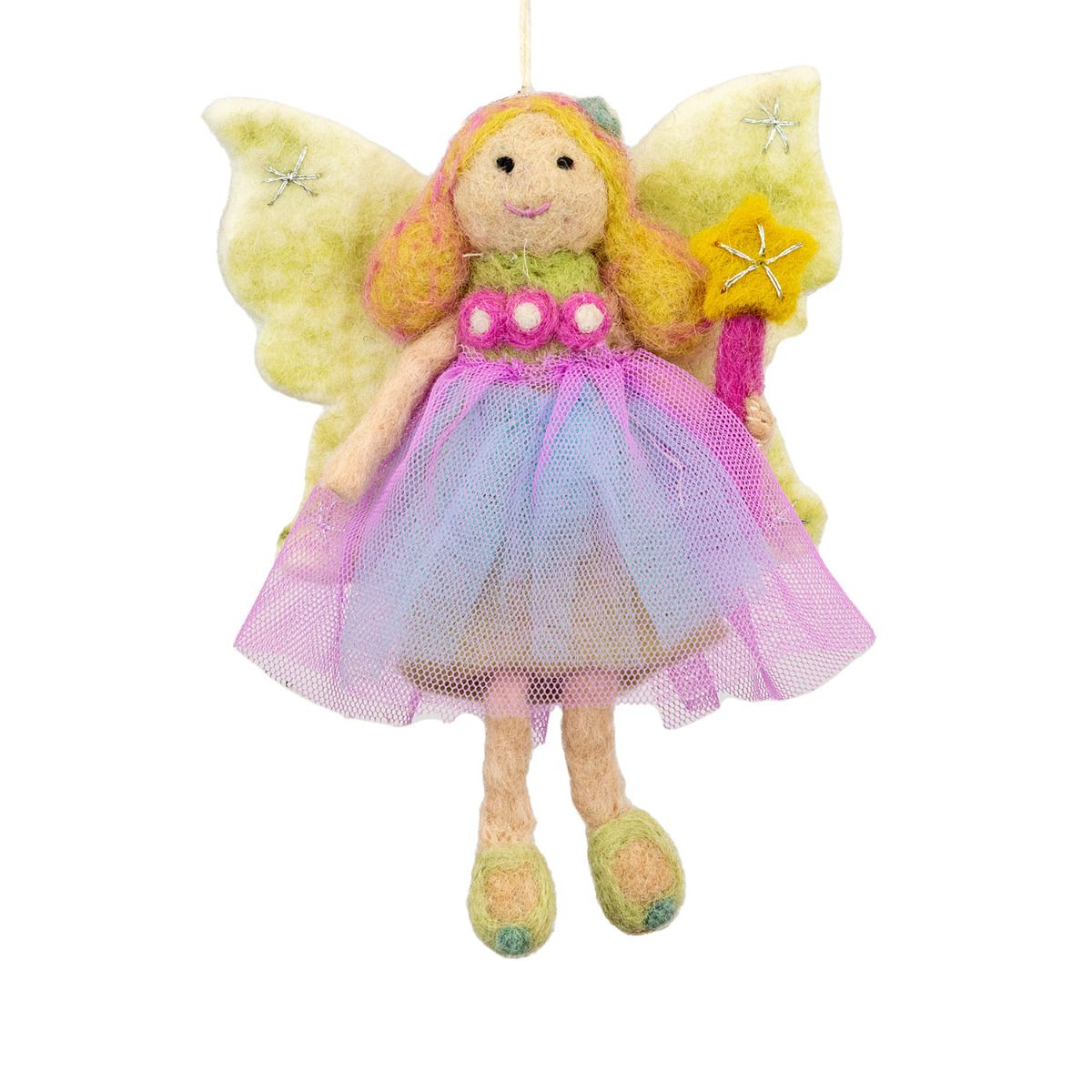 Wild Woolies Handmade Finger Puppet Wild Woolie Fairy