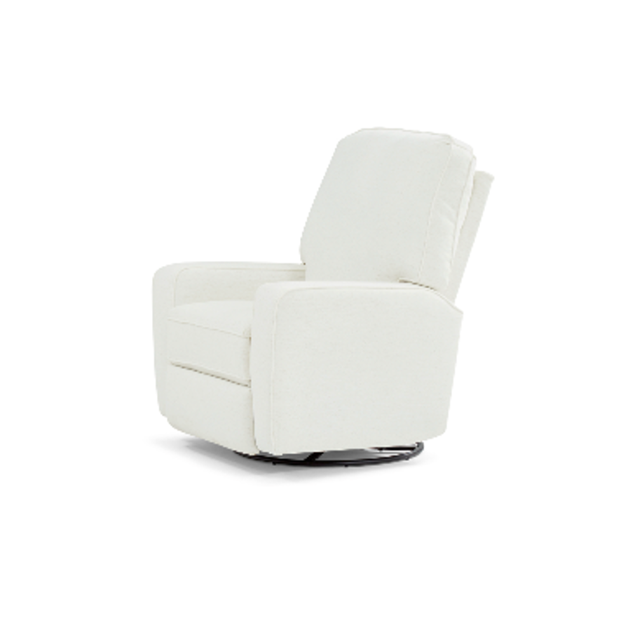 Best Home 4MI55 Bilana, 28567 Snow, Swivel Recliner